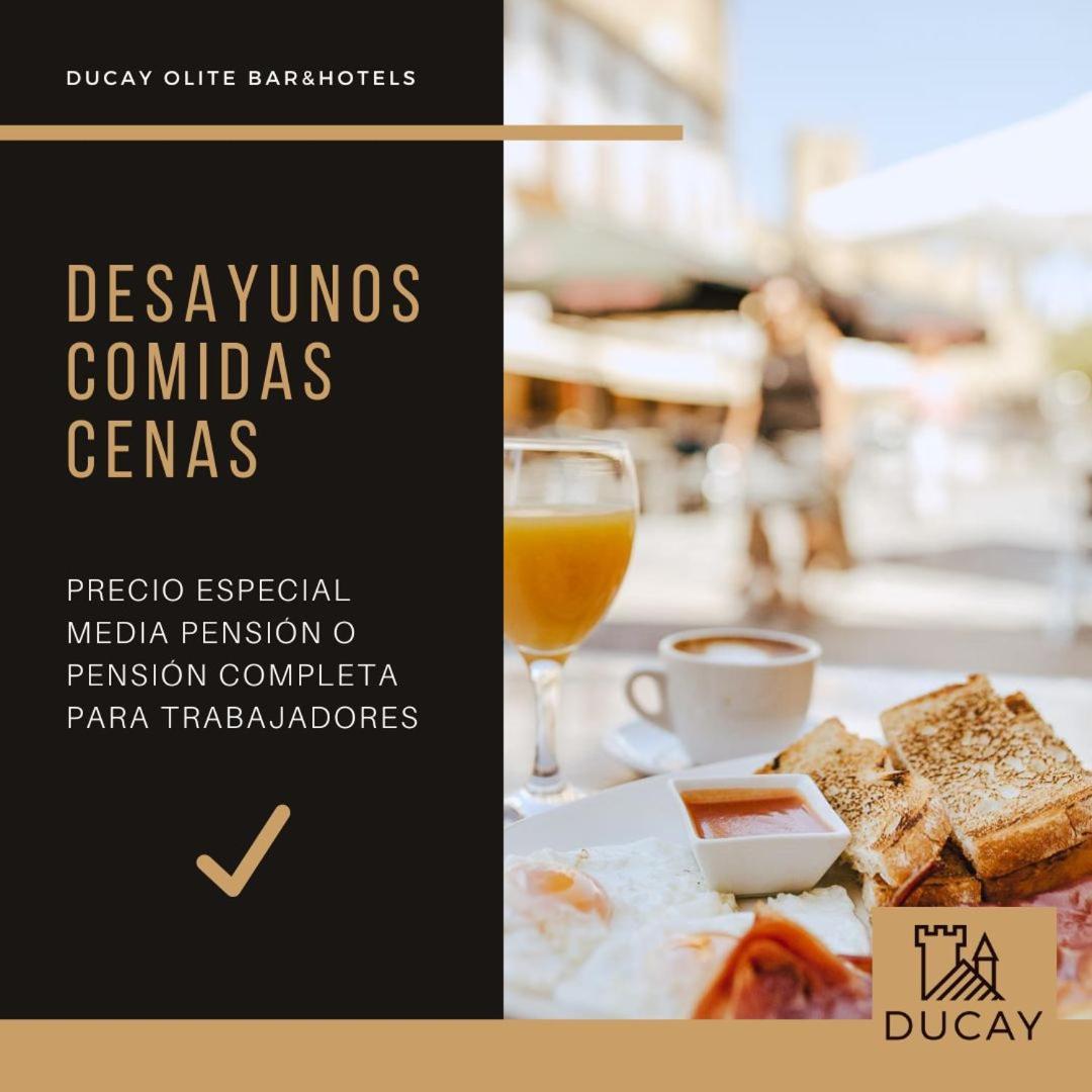Hotel&Bar Ducay Olite Zewnętrze zdjęcie